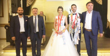 Gazeteci Fatih Dağdeviren oğlunu evlendirdi