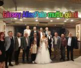 Gazeteci Hasan Gürsoy kızını evlendirdi