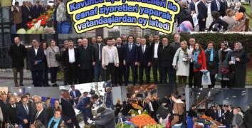 İYİ Parti İBB Başkan Adayı Buğra Kavuncu, Esenler'de Esnaf Ziyaretleri Yaptı